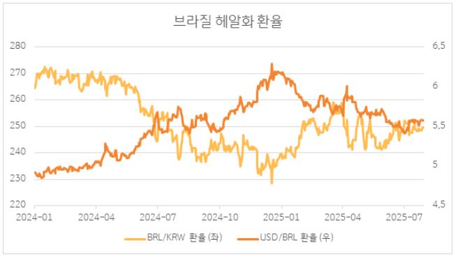 브자일 헤알화 환율